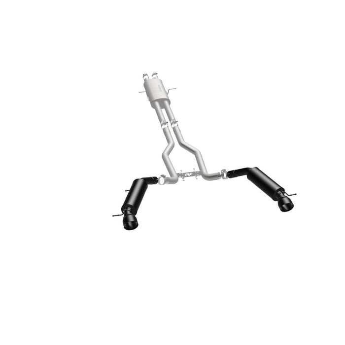 Magnaflow 19123 MagnaFlow Cat-Back 15-16 Land Rover Ranger Rover V6 SS 2.5in Dual Split Rear Exit 4.5in Black Tips