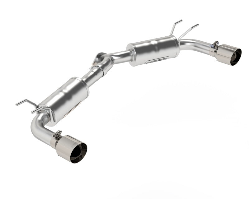 MBRP S4450304 19-23 Mazda 3 Hatchback T304SS 2.5in Axle-Back, Dual Rear Exit Street Profile