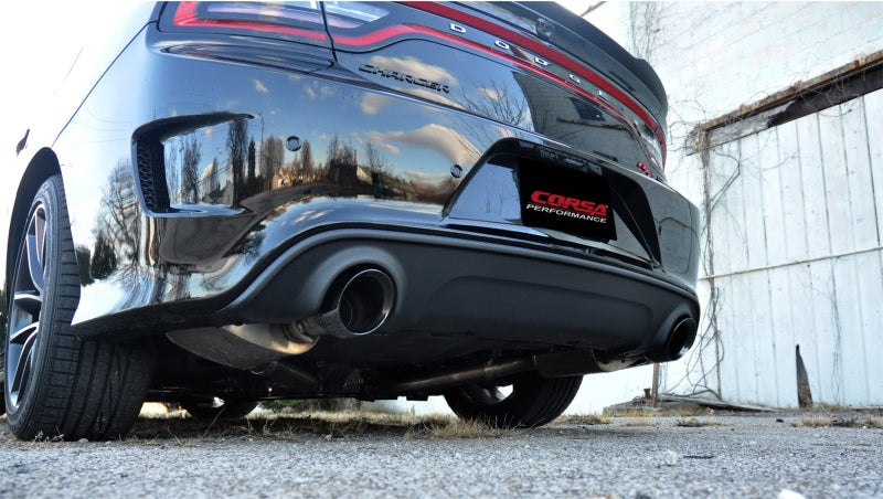 Corsa Performance Exhaust Cat-Back 2.76 in Dual Rear Exit COR14996BLK