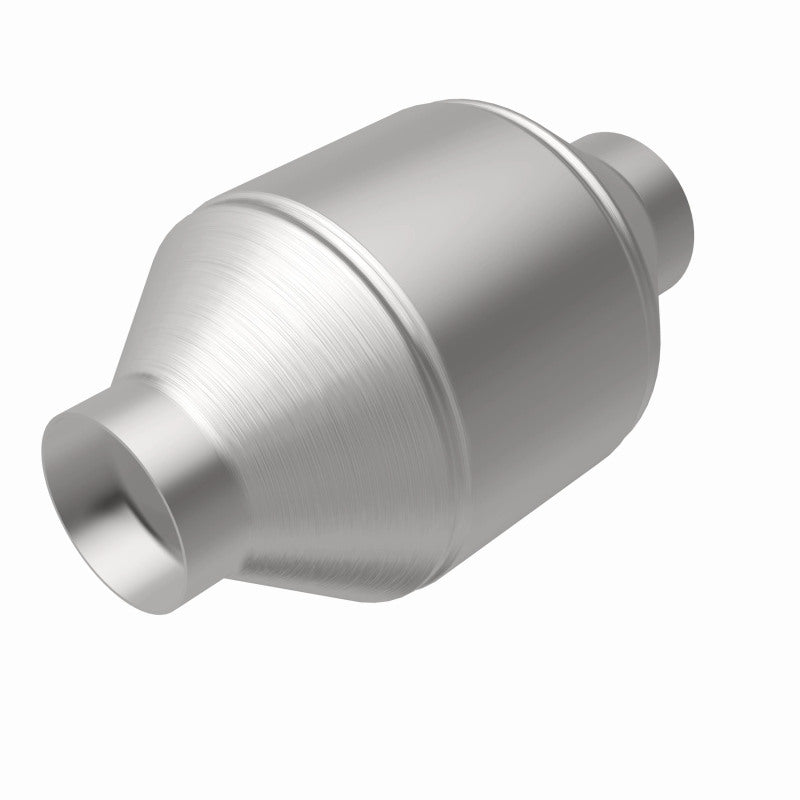 Magnaflow 51655 MagnaFlow Conv Univ 2.25in Inlet/Outlet Center/Center Round 3in Body L x 5in W x 8.75in Overall L