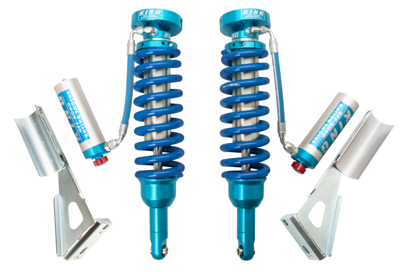 King Shocks 25001-119A 2005+ Toyota Tacoma (6 Lug) Front 2.5 Dia Remote Res Coilover w/Adjuster (Pair)