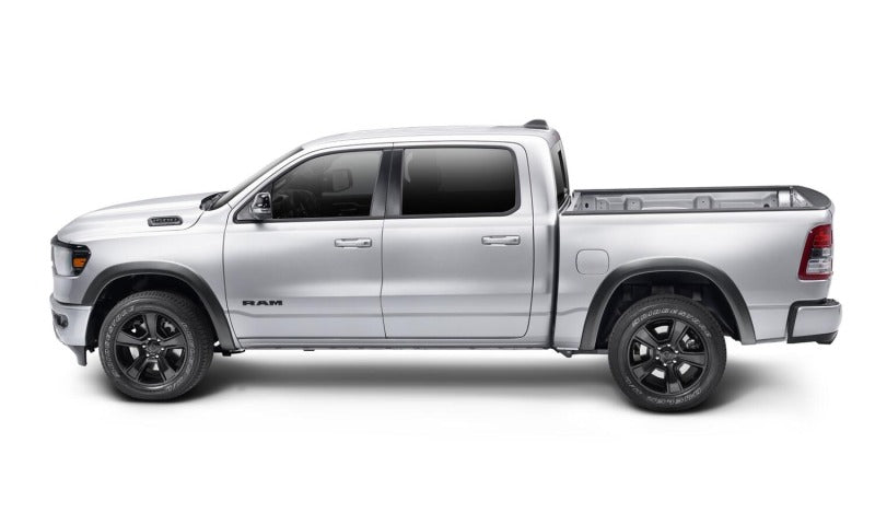 Bushwacker 50928-02 19-22 RAM 1500 (Excl. Rebel/TRX) 76.3 & 67.4in Bed OE Style Flares 4pc Set - Blk / Smooth