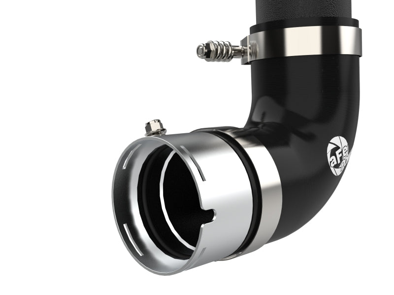 aFe 46-20584-B 21-23 Ford Bronco V6-2.7Ltt BladeRunner Alum Hot & Cold Charge Pipe Kit - Black