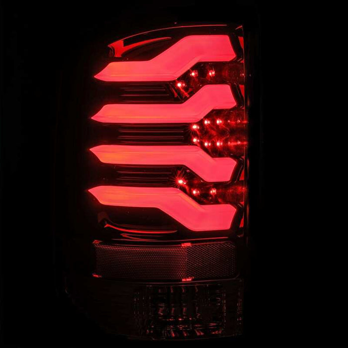 AlphaRex 630010 14-18 GMC Sierra 1500 PRO-Series LED Tail Lights Jet Black
