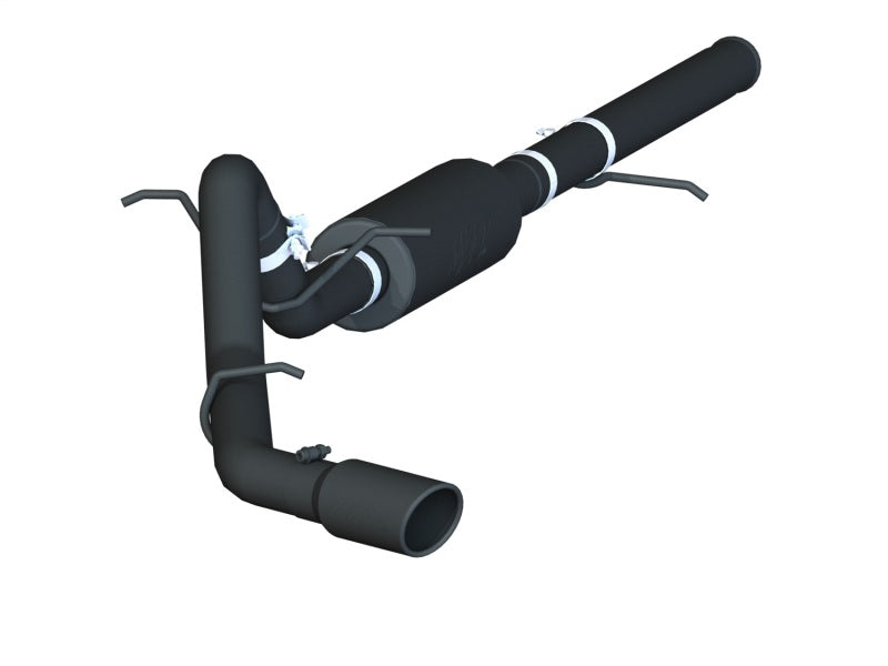 MBRP S5080BLK 14-17 Chevrolet Silverado 1500 4.3/5.3L 3in Cat Back Single Side Exit Black Exhaust
