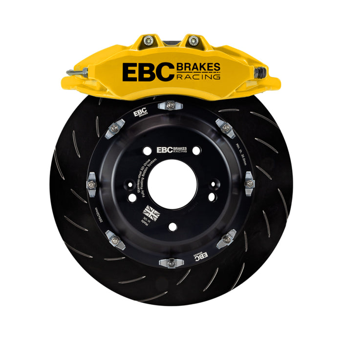 EBC BBK050YEL-1 Racing 07-13 BMW M3 (E90/E92/E82) Yellow Apollo-6 Calipers 380mm Rotors Front Big Brake Kit