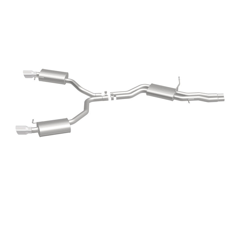 Magnaflow 19159 MagnaFlow Sys C/B 12-15 Audi A6 / A7 3.0L V6 SS 2.5in Dual Split Rear Ext 4in Tips