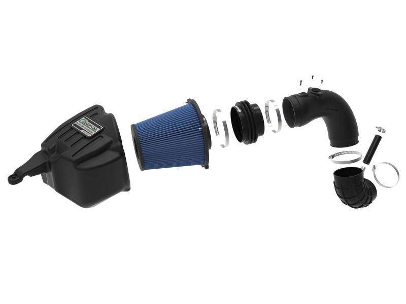 aFe 53-10026R 07-09 RAM 2500/3500 Cummins L6 6.7L (td)(Diesel) Quantum Cold Air Intake System w/ Pro 5R Filter