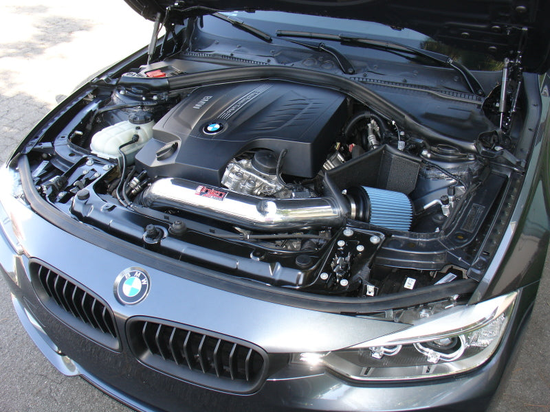 Injen SP1128WB 12-13 BMW 335i (N55) 3.0L L6 (turbo) AUTO TRANS ONLY Wrinkle Black Short RAM Intake w/ MR Tech