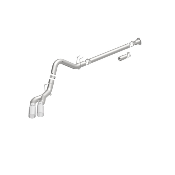 Magnaflow 17873 MagnaFlow 08-17 Ford F-250/F-350/F-450 4.6L/6.7 DPF-Back SS 4in Dual Single Passenger Side Rear Exit