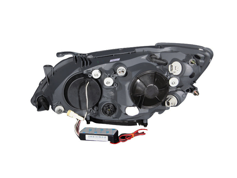 ANZO 121199 2001-2005 Lexus Is300 Projector Headlights w/ Halo Black