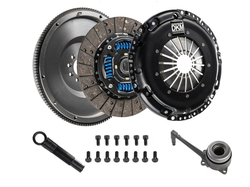 DKM Clutch MB-034-062 2.0 VW/Audi A3 FSI 6 Bolt Sprung Organic MB Clutch w/Steel Flywheel (440 ft/lbs Torque)
