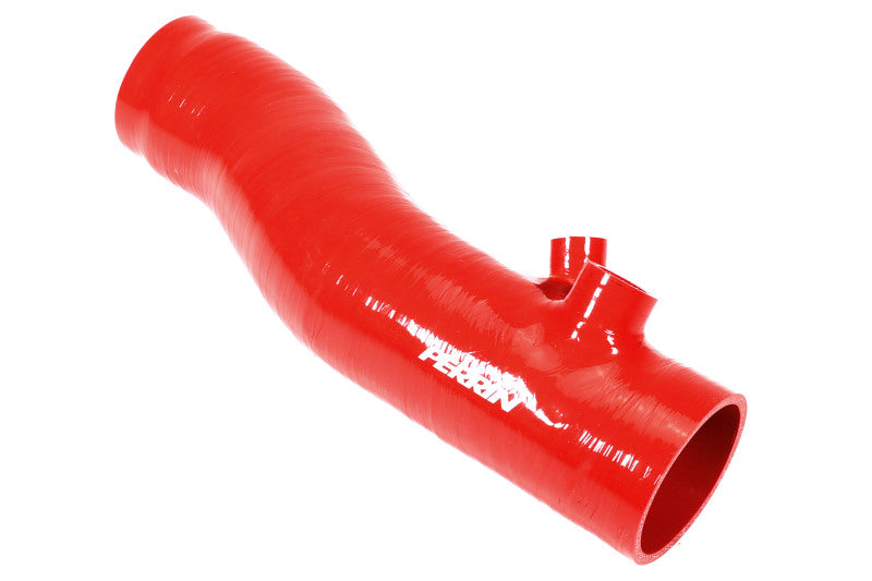 Perrin Performance PSP-INT-425RD PERRIN 22-24 Subaru WRX / 20-25 LGT & OBXT Turbo Inlet Hose w/Turbo Adapter Flange (Long) - Red