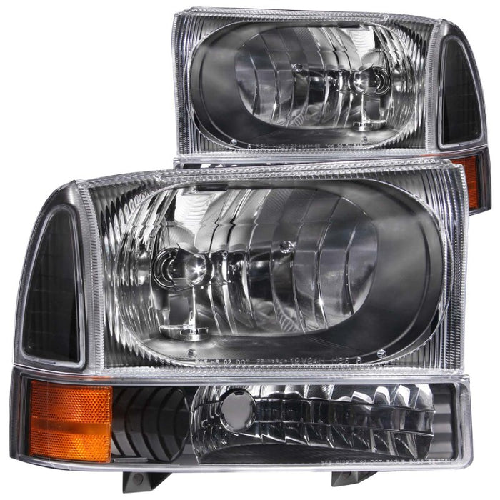 ANZO 111080 ANZ Crystal Headlights