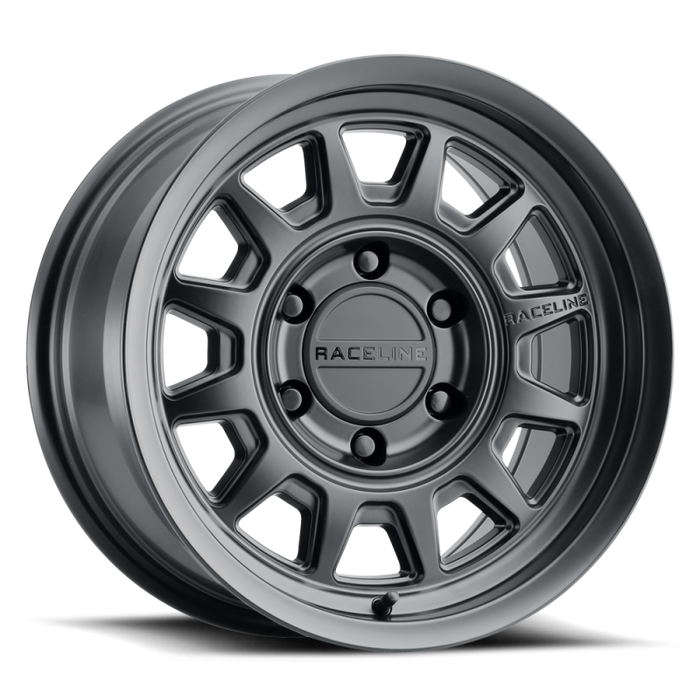 Raceline 952B-68060-06 952B Aero 16x8in / 6x139.7 BP / -6mm Offset / 106.1mm Bore - Satin Black Wheel