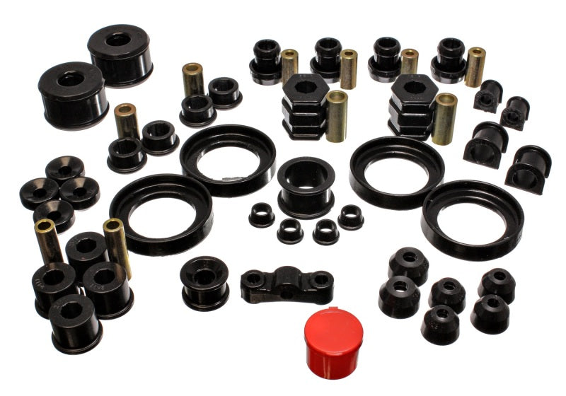 Energy Suspension 16.18109G 99-00 Honda Civic Si Black Hyper-Flex Master Bushing Set