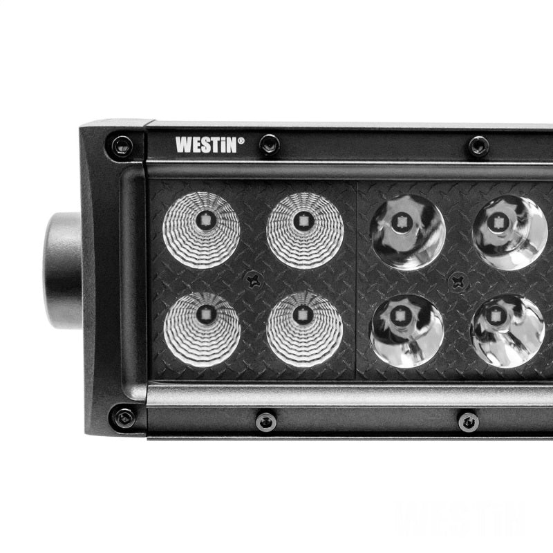Westin 09-12212-60C B-FORCE LED Light Bar Double Row 30 inch Combo w/3W Cree - Black