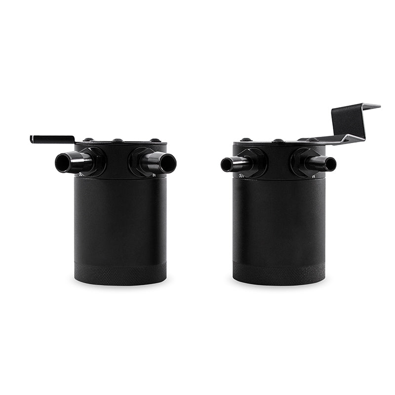 Mishimoto MMBCC-WRX-15SBE 2015+ Subaru WRX Baffled Oil Catch Can Kit - Black