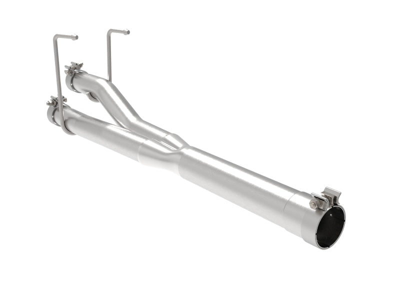 aFe 49C42072NM Apollo GT Series 409 Stainless Steel Muffler Delete Pipe 09-19 RAM 1500 (Dual Exhaust) V8-5.7L