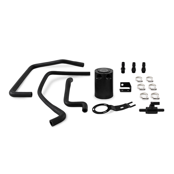 Mishimoto MMBCC-MIA-16PBE 2016+ Mazda Miata Baffled Oil Catch Can Kit - Black