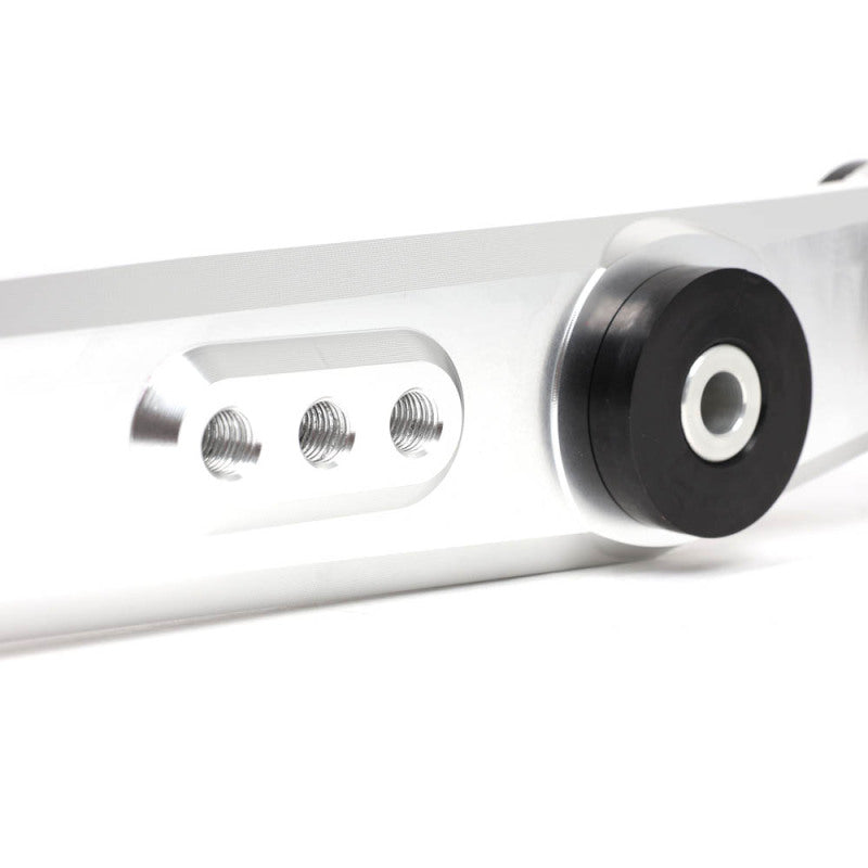 BLOX Racing BXSS-21204-RAW-V2 V2 Billet Rear Lower Control Arms Poly Bushings 96-00 Honda Civic - Raw