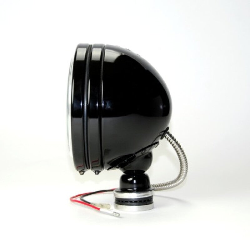 KC HiLiTES 238 Daylighter 6in. Halogen Light 100w Spot Beam (Pair Pack System) - Black SS