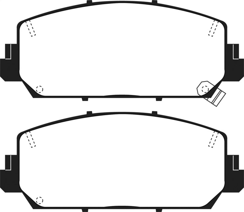 EBC DP33049C 16+ Acura ILX 2.4 Redstuff Front Brake Pads