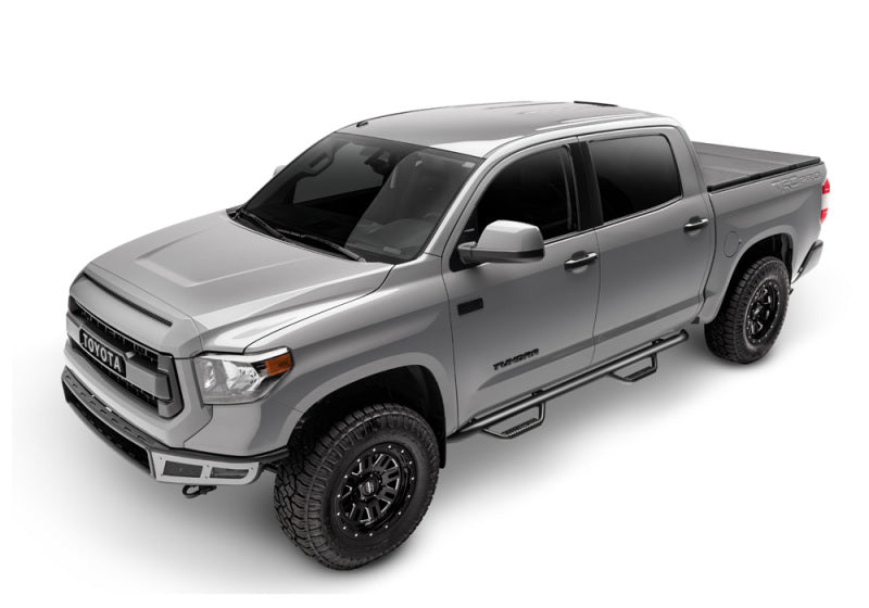 N-Fab T0786QC-TX Nerf Step 07-17 Toyota Tundra Double Cab 6.5ft Bed - Tex. Black - W2W - 3in