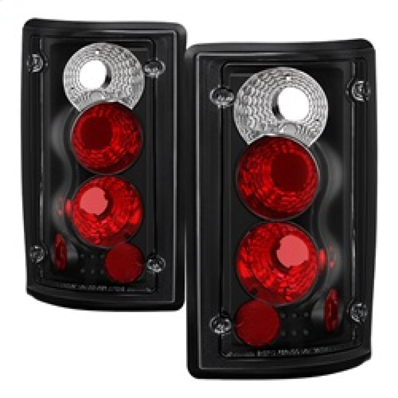 SPYDER 5002914 Spyder Ford Excursion 00-06/Econoline 150/250/350/450/550 95-06 Euro Tail Lights Blk ALT-YD-FEC00-BK