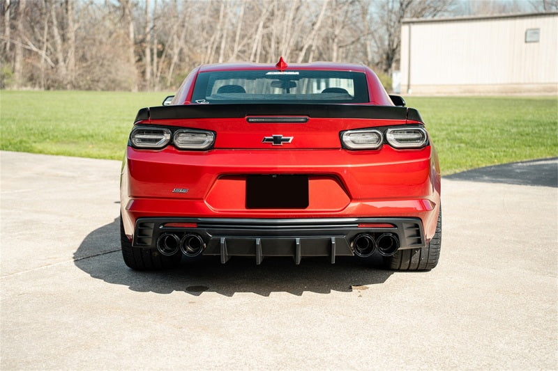 CORSA Performance 21789CFBLK Corsa 2016-2024 Chevrolet Camaro SS / ZL1 Valved Axle-Back Exhaust w/ Black Carbon Fiber Quad Tips