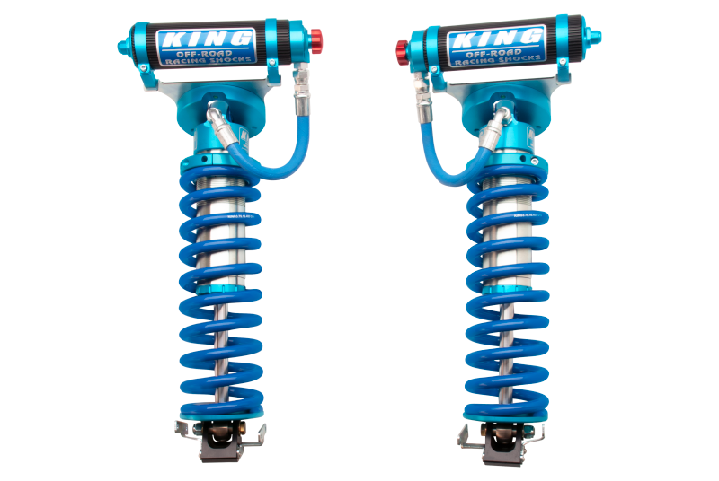 King Shocks 33001-207A 2005+ Ford F-250 4WD Front 3.0 Dia Remote Res Coilover Conv w/Adjuster (Pair)