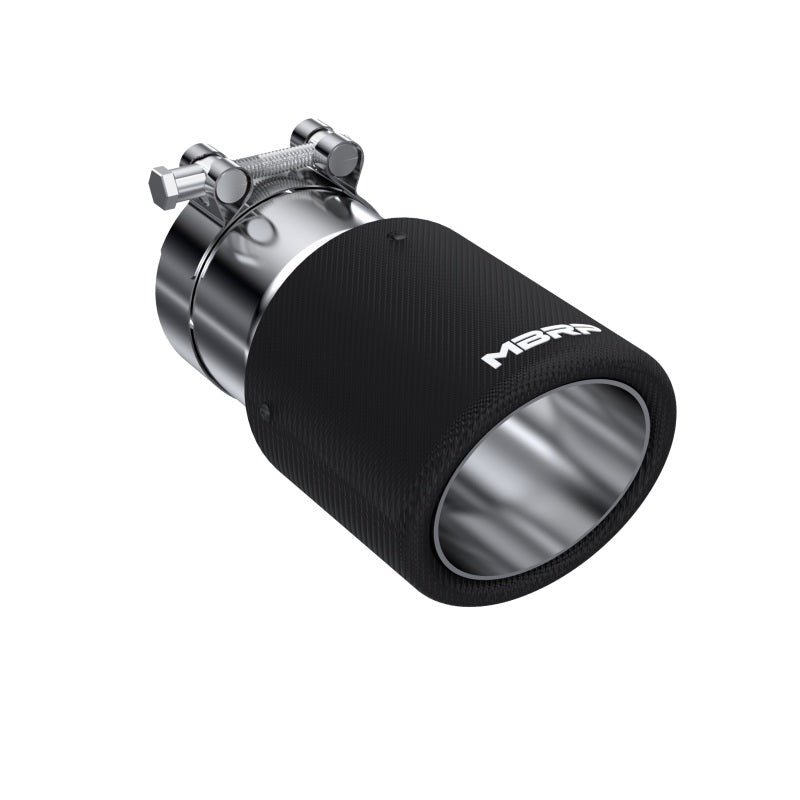 MBRP T5122CF Universal Carbon Fiber Tip 4in OD/3in Inlet/7.7in L