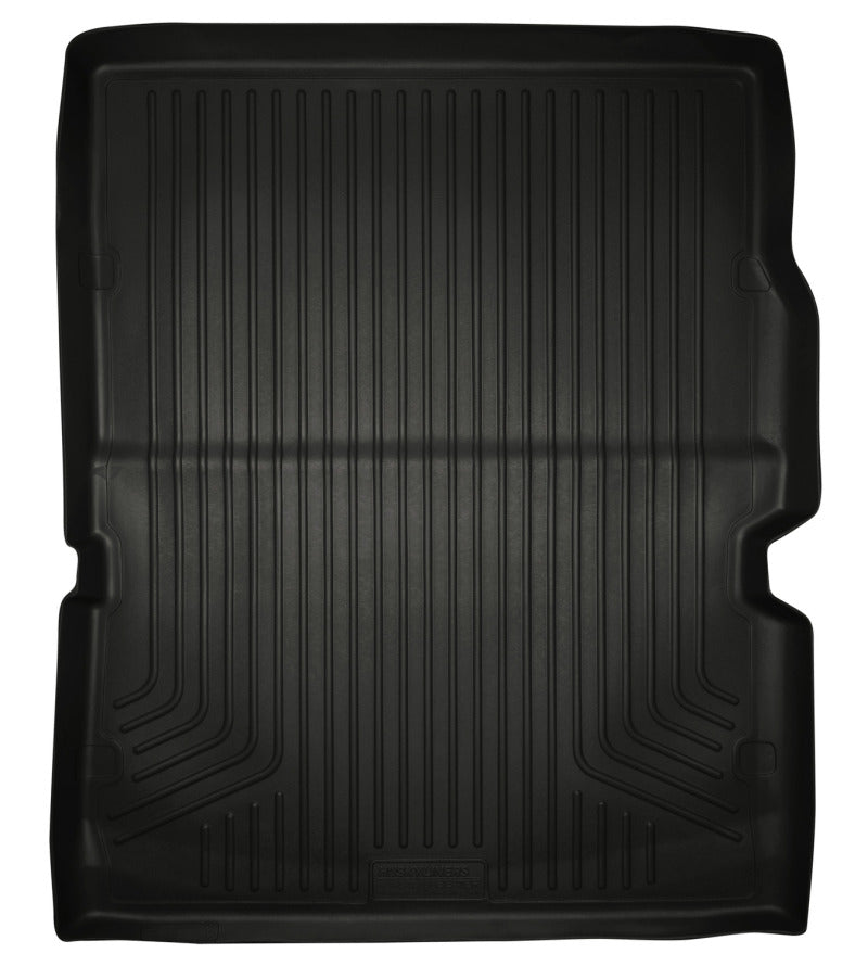 Husky Liners 20421 11-22 Dodge Durango WeatherBeater (Over Folded 3rd Row) Black Rear Cargo Liner