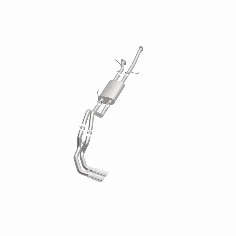 Magnaflow 15306 MagnaFlow 14 Toyota Tundra V8 4.6L/5.7L Stainless C/b Exhaust Dual same side pass. rear tire
