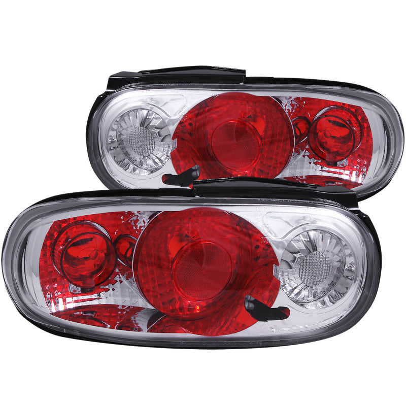 ANZO 221075 1990-1997 Mazda Miata Taillights Chrome