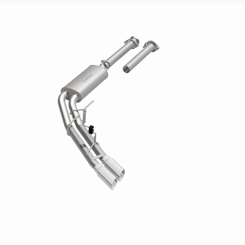 Magnaflow 19563 15-21 Ford F-150 Street Series Cat-Back Performance Exhaust System- Polished Side Exit