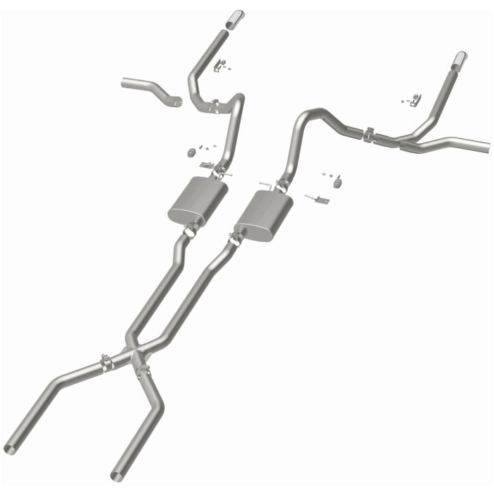 Magnaflow Perf Exhaust MAG15165 65-69 Crossmember Back Exhaust System 2.5in