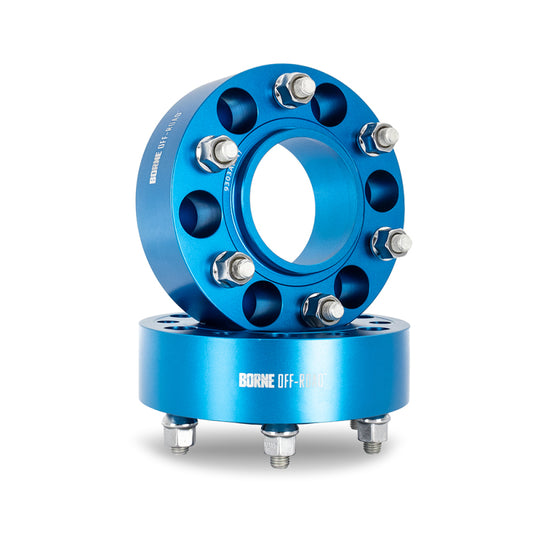 Mishimoto BNWS-010-500BL Borne Off-Road Wheel Spacers 5x150 110.1 50 M14 Blue