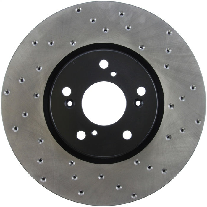 Stoptech 128.40062L StopTech 04-08 Acura TL/TL-S Brembo Drilled Left Front Rotor