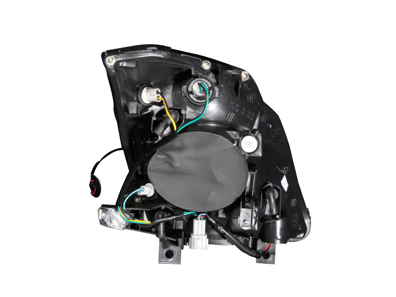 ANZO 121108 2003-2005 Nissan 350Z Crystal Headlights Black