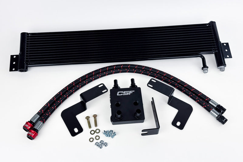 CSF 8350 2021+ Ford Bronco 2.7L EcoBoost External Transmission Oil Cooler Kit