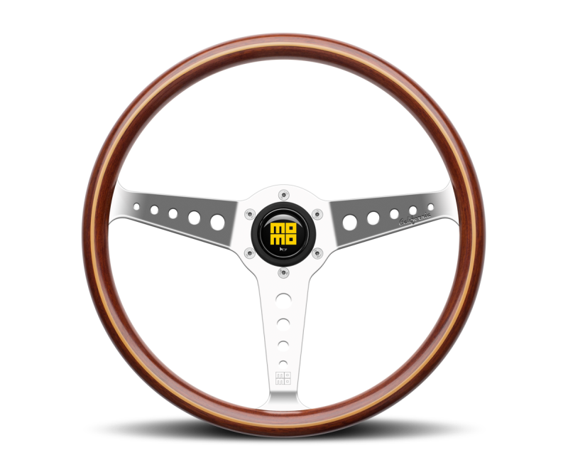 MOMO CAL36WD0P Momo California Wood Steering Wheel 360 mm - Mahogany Wood/Pol Spokes