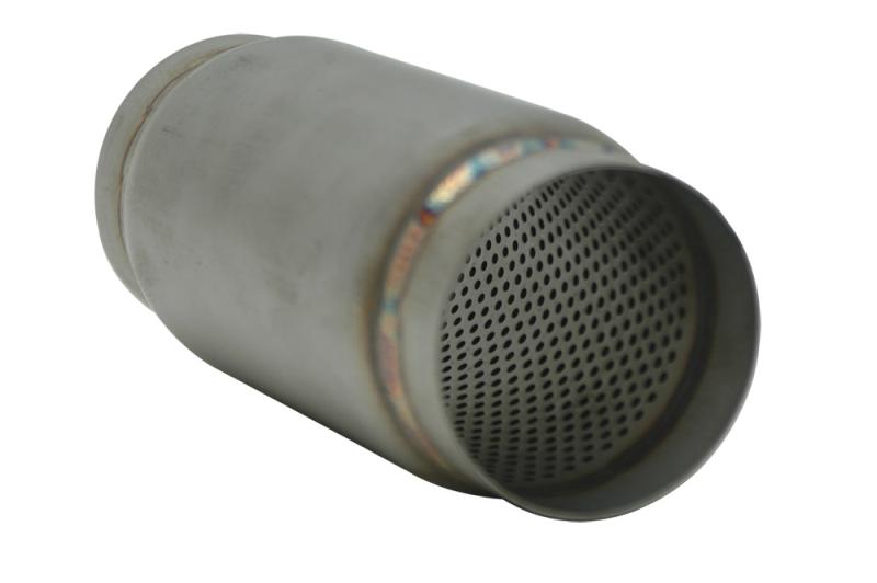 Vibrant 1796 SS Race Muffler 3.5in inlet/outlet x 9in long