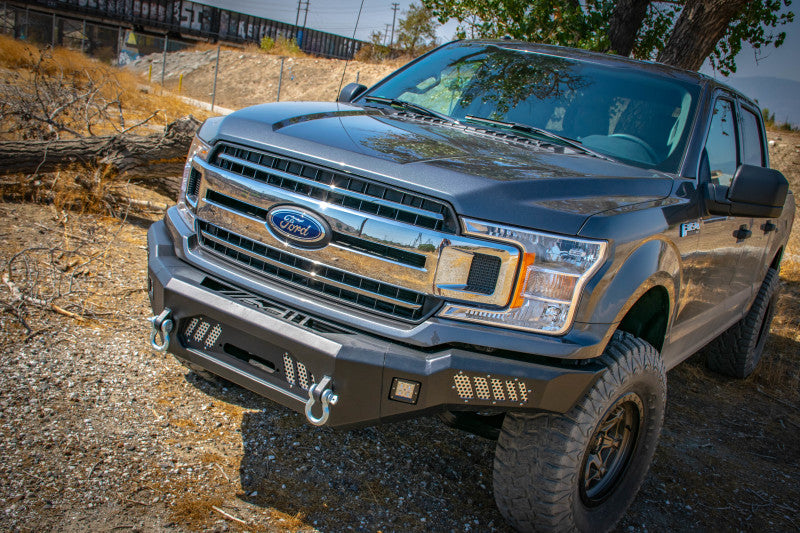 DV8 Offroad FBFF1-08 2018+ Ford F-150 Front Bumper w/ Light Holes