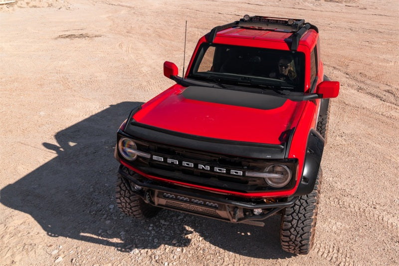 N-Fab U34253400 Universal Roof Rack (Small 34.25 - 34 Width) - Tex. Black