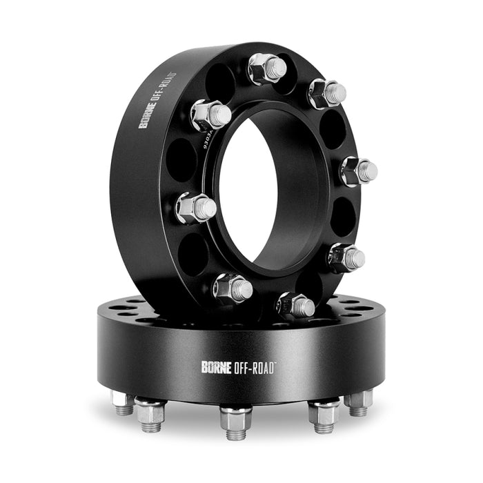 Mishimoto BNWS-010-500BK Borne Off-Road Wheel Spacers 5x150 110.1 50 M14 Black
