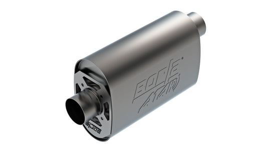 Borla 400958 CrateMuffler LS3 3in Offset/Center 14in x 4.35in x 9.10in Oval Muffler ATAK