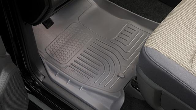 Husky Liners 98871 2017 Hyundai Elantra Weatherbeater Black Front and Second Row Floor Liners