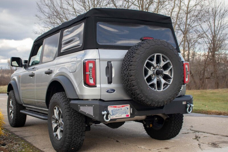 Fishbone Offroad FB22360 2021+ Ford Bronco Rear Bumper - Black