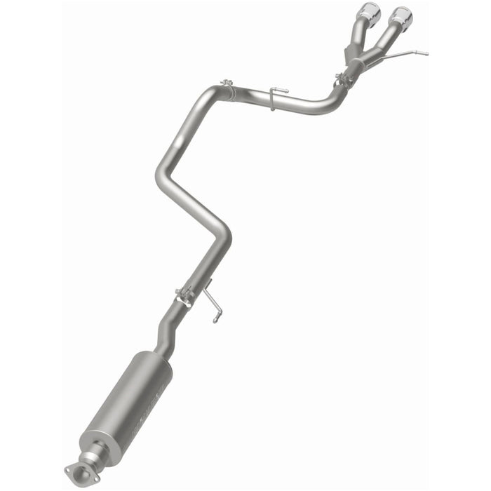 Magnaflow 15215 MagnaFlow 13 Hyundai Veloster 1.6L Turbo Dual Center Rear Exit Stainless Cat Back Perf Exhaust